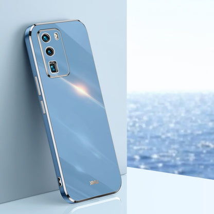 XINLI Straight Edge 6D Electroplate TPU Phone Case, For Huawei P30 Pro, For Huawei P30 Lite, For Huawei P40