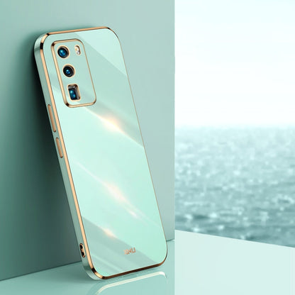 XINLI Straight Edge 6D Electroplate TPU Phone Case, For Huawei P30 Pro, For Huawei P30 Lite, For Huawei P40