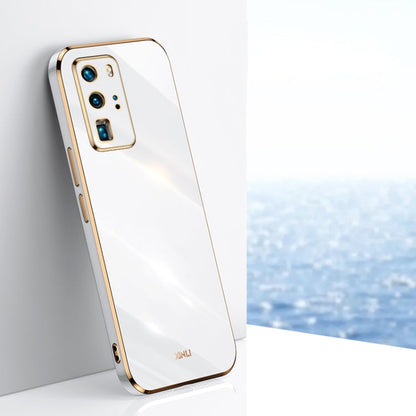 XINLI Straight Edge 6D Electroplate TPU Phone Case, For Huawei P40 Pro, For Honor 20, For Honor 20 Pro