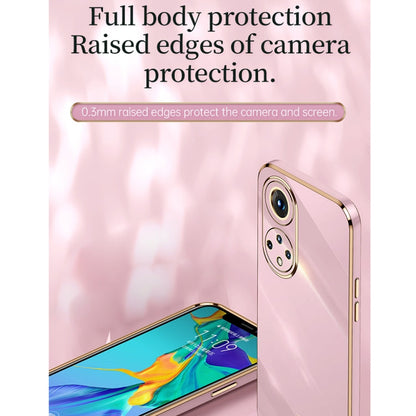 XINLI Straight Edge 6D Electroplate TPU Phone Case, For Honor 50 SE, For Honor Play 3, For Honor Play 5T Youth