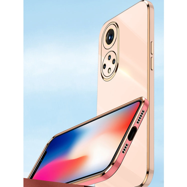 XINLI Straight Edge 6D Electroplate TPU Phone Case, For Honor 50 SE, For Honor Play 3, For Honor Play 5T Youth