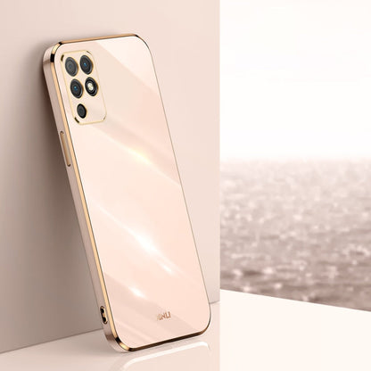 XINLI Straight Edge 6D Electroplate TPU Phone Case, For Honor 50 SE, For Honor Play 3, For Honor Play 5T Youth