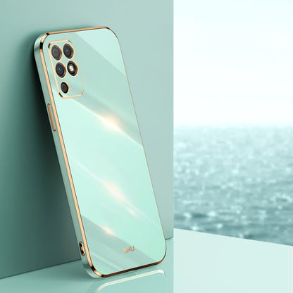 XINLI Straight Edge 6D Electroplate TPU Phone Case, For Honor 50 SE, For Honor Play 3, For Honor Play 5T Youth