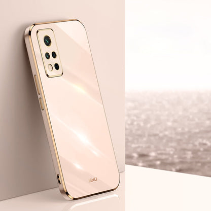 XINLI Straight Edge 6D Electroplate TPU Phone Case, For Honor V40 5G, For Honor X10 5G, For Huawei nova 8 5G, For Honor 50