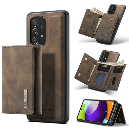 DG.MING M1 Series 3-Fold Multi Card Wallet + Magnetic Back Cover Shockproof Case with Holder Function, For Samsung Galaxy A52 5G / 4G, For Samsung Galaxy A72 5G / 4G, For Samsung Galaxy Note20, For Samsung Galaxy S20 FE