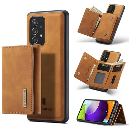DG.MING M1 Series 3-Fold Multi Card Wallet + Magnetic Back Cover Shockproof Case with Holder Function, For Samsung Galaxy A52 5G / 4G, For Samsung Galaxy A72 5G / 4G, For Samsung Galaxy Note20, For Samsung Galaxy S20 FE