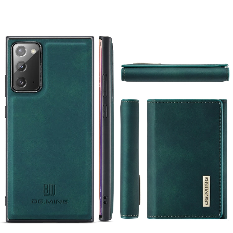 DG.MING M1 Series 3-Fold Multi Card Wallet + Magnetic Back Cover Shockproof Case with Holder Function, For Samsung Galaxy A52 5G / 4G, For Samsung Galaxy A72 5G / 4G, For Samsung Galaxy Note20, For Samsung Galaxy S20 FE