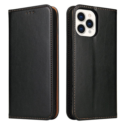 Fierre Shann PU Leather Texture Horizontal Flip Leather Case with Holder & Card Slots & Wallet, For iPhone 13 Pro Max, For iPhone 13 mini, For iPhone 13, For iPhone 13 Pro