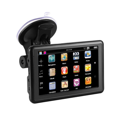 Q5 Car 5 inch HD TFT Touch Screen GPS Navigator Support TF Card / MP3 / FM Transmitter, Europe Map, Australia Map, North America Map, Southeast Asia Map, Middle East Map, South America Map, Africa Map