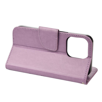 Butterfly Flower Pattern Horizontal Flip Leather Case with Holder & Card Slots & Wallet, For iPhone 13 Pro, For iPhone 13 Pro Max