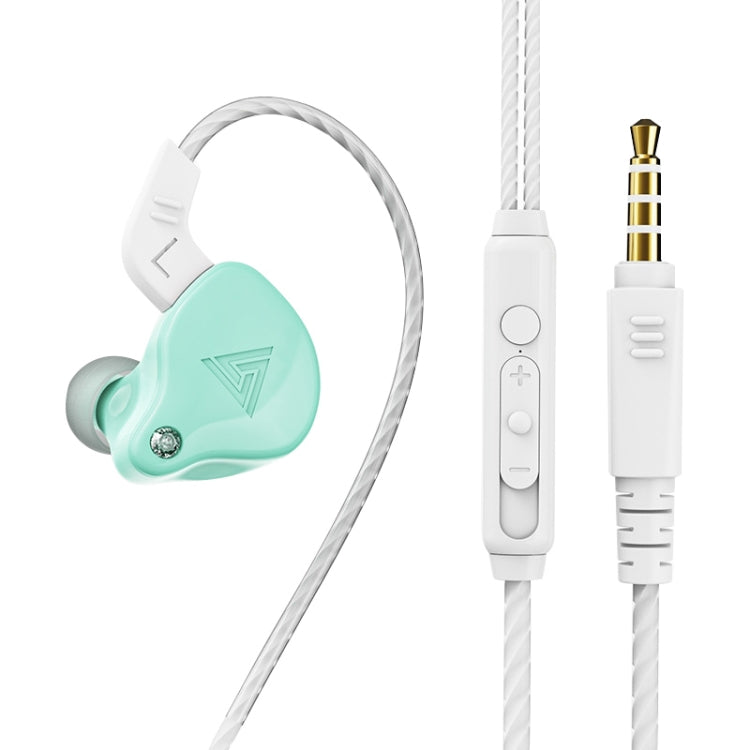 QKZ AK6-X 3.5mm In-Ear Wired Subwoofer Sports Earphone with Microphone, Cable Length: About 1.2m, 1 PCS