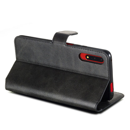 Classic Calf Texture Horizontal Flip PU Leather Case, with Holder & Card Slots & Wallet, For Huawei Honor 9X / Honor 9X Pro