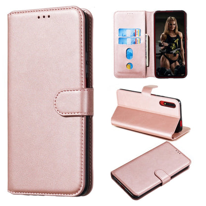 Classic Calf Texture Horizontal Flip PU Leather Case, with Holder & Card Slots & Wallet, For Huawei Honor 9X / Honor 9X Pro