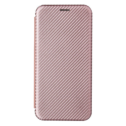 Carbon Fiber Texture Magnetic Horizontal Flip TPU + PC + PU Leather Case with Card Slot, For iPhone 13 Pro Max, For iPhone 13 Pro, For iPhone 13, For iPhone 13 mini
