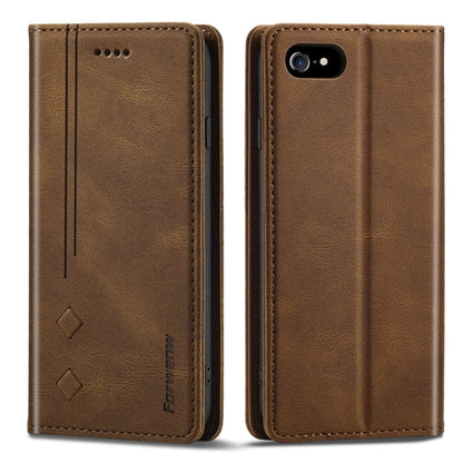 Forwenw F2 Series Magnetic Horizontal Flip Leather Case with Holder & Card Slots & Wallet, For iPhone 8 Plus / 7 Plus, For iPhone 11 Pro, For iPhone 11 Pro Max, For iPhone 12 mini, For iPhone 12 / 12 Pro, For iPhone 12 Pro Max