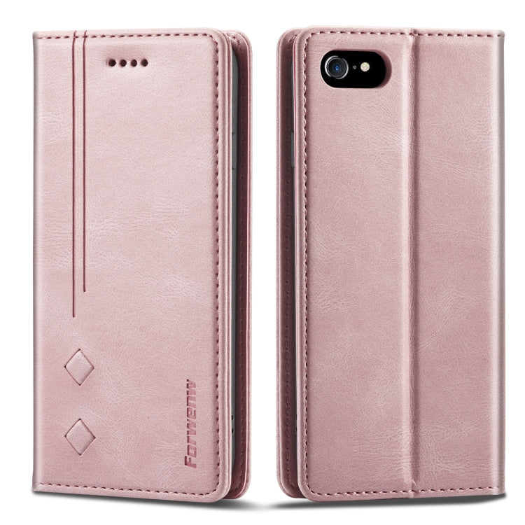 Forwenw F2 Series Magnetic Horizontal Flip Leather Case with Holder & Card Slots & Wallet, For iPhone 8 Plus / 7 Plus, For iPhone 11 Pro, For iPhone 11 Pro Max, For iPhone 12 mini, For iPhone 12 / 12 Pro, For iPhone 12 Pro Max