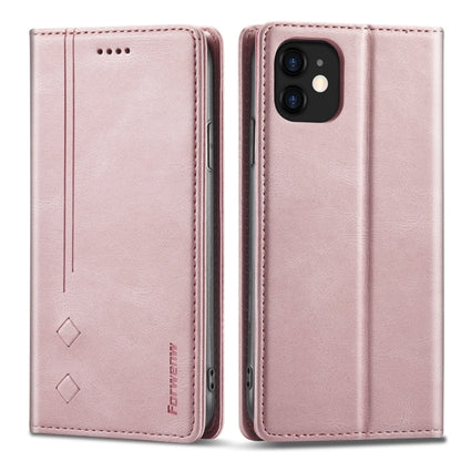 Forwenw F2 Series Magnetic Horizontal Flip Leather Case with Holder & Card Slots & Wallet, For iPhone 8 Plus / 7 Plus, For iPhone 11 Pro, For iPhone 11 Pro Max, For iPhone 12 mini, For iPhone 12 / 12 Pro, For iPhone 12 Pro Max