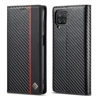 LC.IMEEKE Carbon Fiber PU + TPU Horizontal Flip Leather Case with Holder & Card Slot & Wallet, For Samsung Galaxy A12 5G, For Samsung Galaxy A22 4G, For Samsung Galaxy A22 5G, For Samsung Galaxy A32 4G, For Samsung Galaxy A51 4G / M40s                 ...