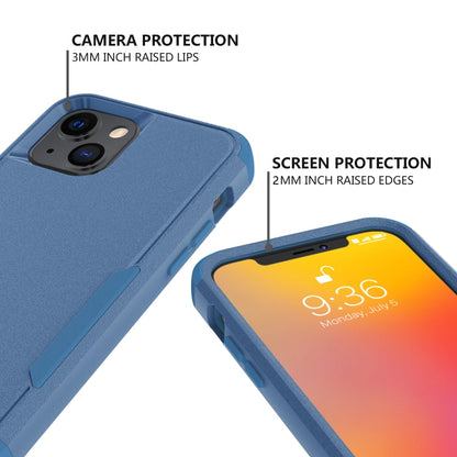 Commuter Shockproof TPU + PC Protective Case, For iPhone 13, For iPhone 13 Pro, For iPhone 13 Pro Max