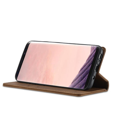 Forwenw F2 Series Magnetic Horizontal Flip Leather Case with Holder & Card Slots & Wallet, For Samsung Galaxy S8, For Samsung Galaxy S9, For Samsung Galaxy S9+, For Samsung Galaxy A52 5G, For Samsung Galaxy Note20 Ultra, For Samsung Galaxy S8+