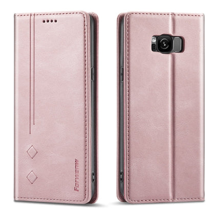 Forwenw F2 Series Magnetic Horizontal Flip Leather Case with Holder & Card Slots & Wallet, For Samsung Galaxy S8, For Samsung Galaxy S9, For Samsung Galaxy S9+, For Samsung Galaxy A52 5G, For Samsung Galaxy Note20 Ultra, For Samsung Galaxy S8+