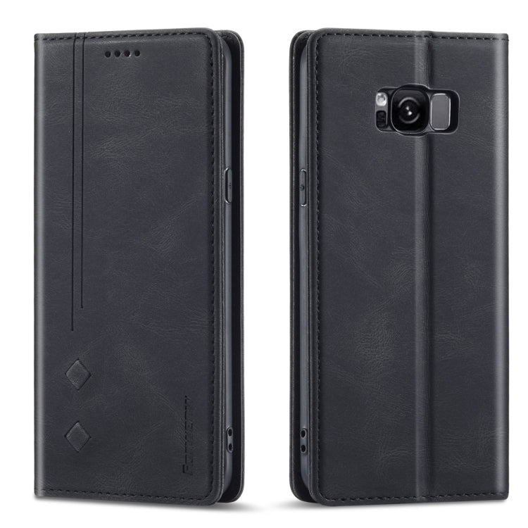Forwenw F2 Series Magnetic Horizontal Flip Leather Case with Holder & Card Slots & Wallet, For Samsung Galaxy S8, For Samsung Galaxy S9, For Samsung Galaxy S9+, For Samsung Galaxy A52 5G, For Samsung Galaxy Note20 Ultra, For Samsung Galaxy S8+