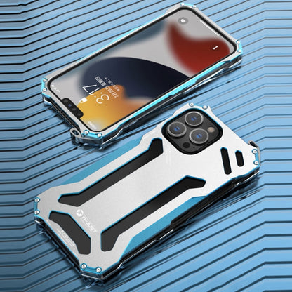 R-JUST Shockproof Armor Metal Protective Case, For iPhone 13 Pro, For iPhone 13 Pro Max, For iPhone 13