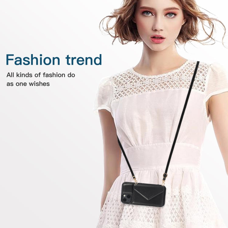 Multi-functional Cross-body Card Bag TPU+PU Back Cover Case with Holder & Card Slot & Wallet, For iPhone 13 mini, For iPhone 13, For iPhone 13 Pro, For iPhone 13 Pro Max
