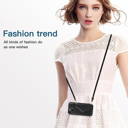 Multi-functional Cross-body Card Bag TPU+PU Back Cover Case with Holder & Card Slot & Wallet, For iPhone 13 mini, For iPhone 13, For iPhone 13 Pro, For iPhone 13 Pro Max