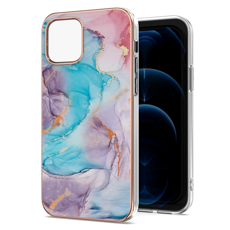 Electroplating Pattern IMD TPU Shockproof Case, For iPhone 13 mini, For iPhone 13, For iPhone 13 Pro, For iPhone 13 Pro Max