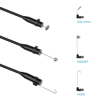 P90 11mm 4.5 inch HD 500W Autofocus Camera Endoscope Portable Waterproof Industrial Pipe Endoscope,, Hard Cable Length: 2m, Hard Cable Length: 5m, Hard Cable Length: 10m