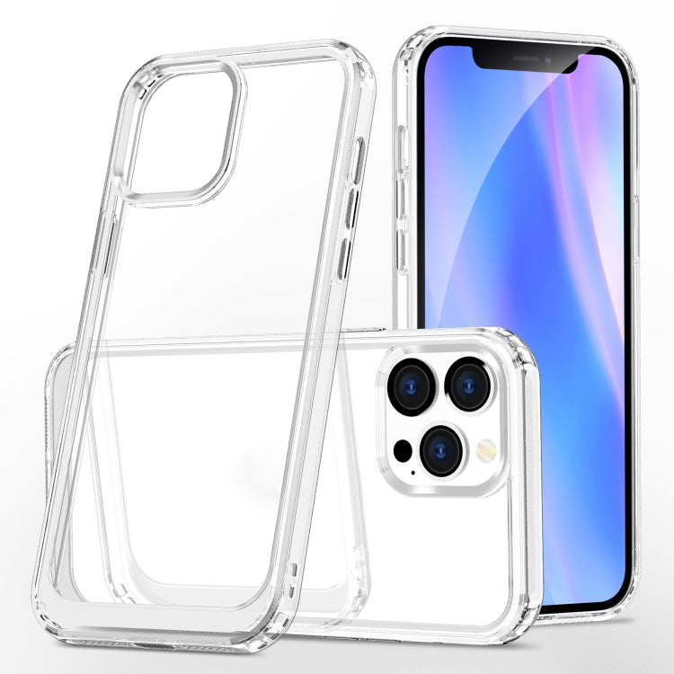Crystal Clear Shockproof PC + TPU Protective Case, For iPhone 13 mini, For iPhone 13, For iPhone 13 Pro, For iPhone 13 Pro Max, For iPhone 12 Pro, For iPhone 12 Pro Max, For iPhone 8 Plus / 7 Plus, For iPhone XS Max
