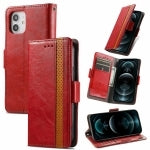CaseNeo Business Splicing Dual Magnetic Buckle Horizontal Flip PU Leather Case with Holder & Card Slots & Wallet, For iPhone 6, For iPhone 7 / 8 / SE(2020), For iPhone 13, For iPhone 13 Pro Max