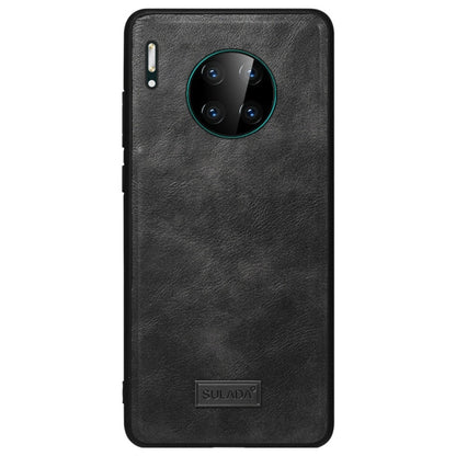 SULADA Shockproof TPU + Handmade Leather Protective Case, For Huawi Mate 30, For Huawi Mate 30 Pro, For Galaxy Note 10+