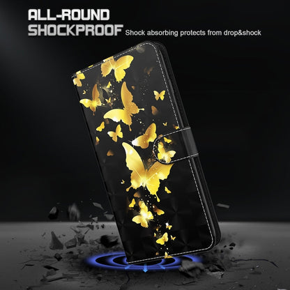 3D Painting Pattern Horizontal Flip TPU + PU Leather Case with Holder & Card Slots & Wallet, For iPhone 13 mini, For iPhone 13