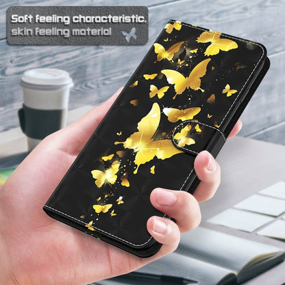 3D Painting Pattern Horizontal Flip TPU + PU Leather Case with Holder & Card Slots & Wallet, For iPhone 13 mini, For iPhone 13