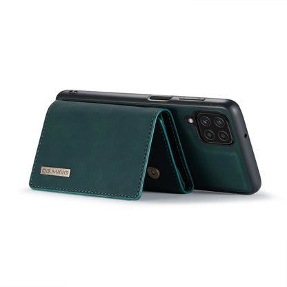 DG.MING M1 Series 3-Fold Multi Card Wallet + Magnetic Back Cover Shockproof Case with Holder Function, For Samsung Galaxy A22 4G