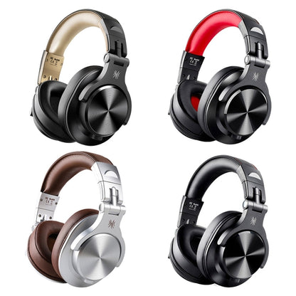 Head-mounted Wireless Bluetooth Stereo Headset, A70 Black, A70 Black Red, A70 Brown