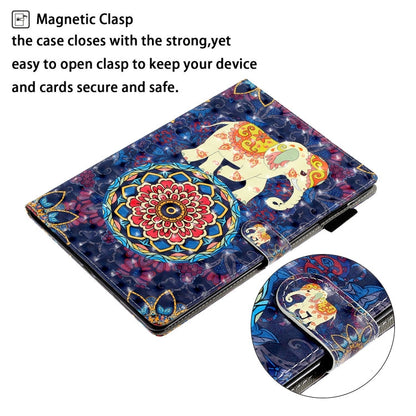 3D Embossing Pattern Horizontal Flip Leather Case with Holder & Card Slots & Wallet, For iPad 10.2, For iPad 5 / 6 / 7 / 8, For iPad Mini 5 / 4 / 3 / 2 / 1