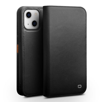 QIALINO Business Horizontal Flip Leather Case with Holder & Card Slots & Wallet, For iPhone 13 Pro, For iPhone 13 Pro Max, For iPhone 13, For iPhone 13 mini