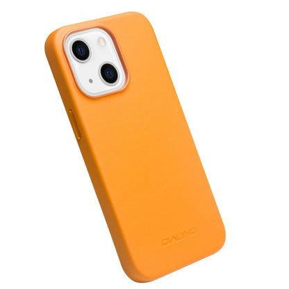 QIALINO Nappa Cowhide MagSafe Magnetic Protective Case, For iPhone 13, For iPhone 13 mini, For iPhone 13 Pro, For iPhone 13 Pro Max