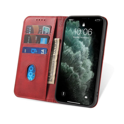 Calf Texture Magnetic Horizontal Flip Leather Case with Holder & Card Slots & Wallet, For iPhone 13 mini, For iPhone 13, For iPhone 13 Pro
