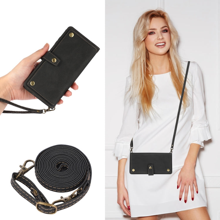 PU + TPU Horizontal Flip Leather Case with Holder & Card Slot & Wallet & Lanyard, For iPhone 8 Plus & 7 Plus, For iPhone XS / X, For iPhone XR, For iPhone XS Max
