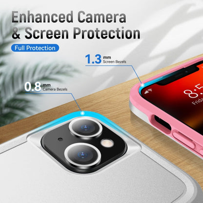 Pioneer Armor Heavy Duty PC + TPU Shockproof Case with Holder, For iPhone 13 mini, For iPhone 13, For iPhone 13 Pro, For iPhone 13 Pro Max
