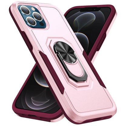 Pioneer Armor Heavy Duty PC + TPU Shockproof Case with Holder, For iPhone 12 mini, For iPhone 12 / 12 Pro, For iPhone 12 Pro Max, For iPhone 11