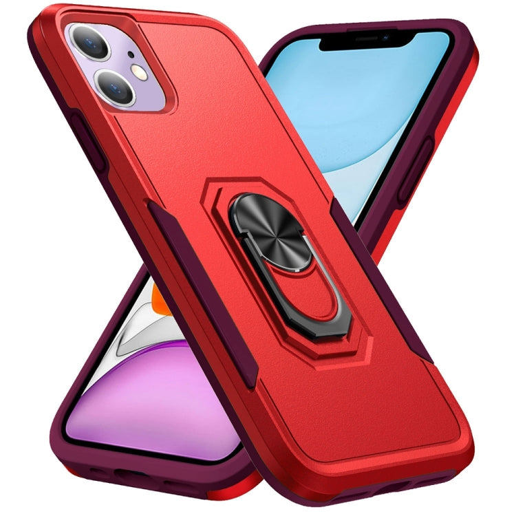 Pioneer Armor Heavy Duty PC + TPU Shockproof Case with Holder, For iPhone 12 mini, For iPhone 12 / 12 Pro, For iPhone 12 Pro Max, For iPhone 11