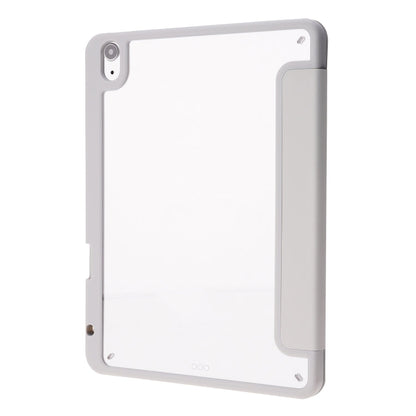 Deformation Transparent Acrylic Horizontal Flip PU Leather Case with Multi-folding Holder & Sleep / Wake-up Function & Pen Slot, For iPad Air 2022 / 2020 10.9, For iPad Pro 11.0 2021 / 2020 / 2018, For iPad 9.7 2017 / 2018 / Pro 9.7                    ...