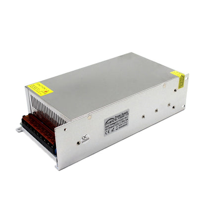 LED Light Bar Monitoring Security Display High-power Lamp Power Supply, Size: 245 x 125 x 65mm, S-600-12 DC12V 50A 600W, S-1000-12 DC12V 83.3A 1000W, S-600-24 DC24V 25A 600W, S-800-24 DC24V 33A 800W, S-1000-24 DC24V 41.7A 1000W, S-800-36 DC36V 22A 800W...