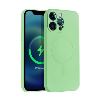 Liquid Silicone Full Coverage Shockproof Magsafe Case, For iPhone 13 Pro Max