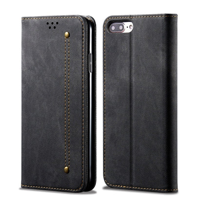 Denim Texture Casual Style Horizontal Flip Leather Case with Holder & Card Slots & Wallet, For Huawei Honor 20, For iPhone XR, For iPhone 6 / 6s, For iPhone 6 Plus / 6s Plus, For iPhone SE 2022 / SE 2020 / 8 / 7, For iPhone 7 Plus / 8 Plus